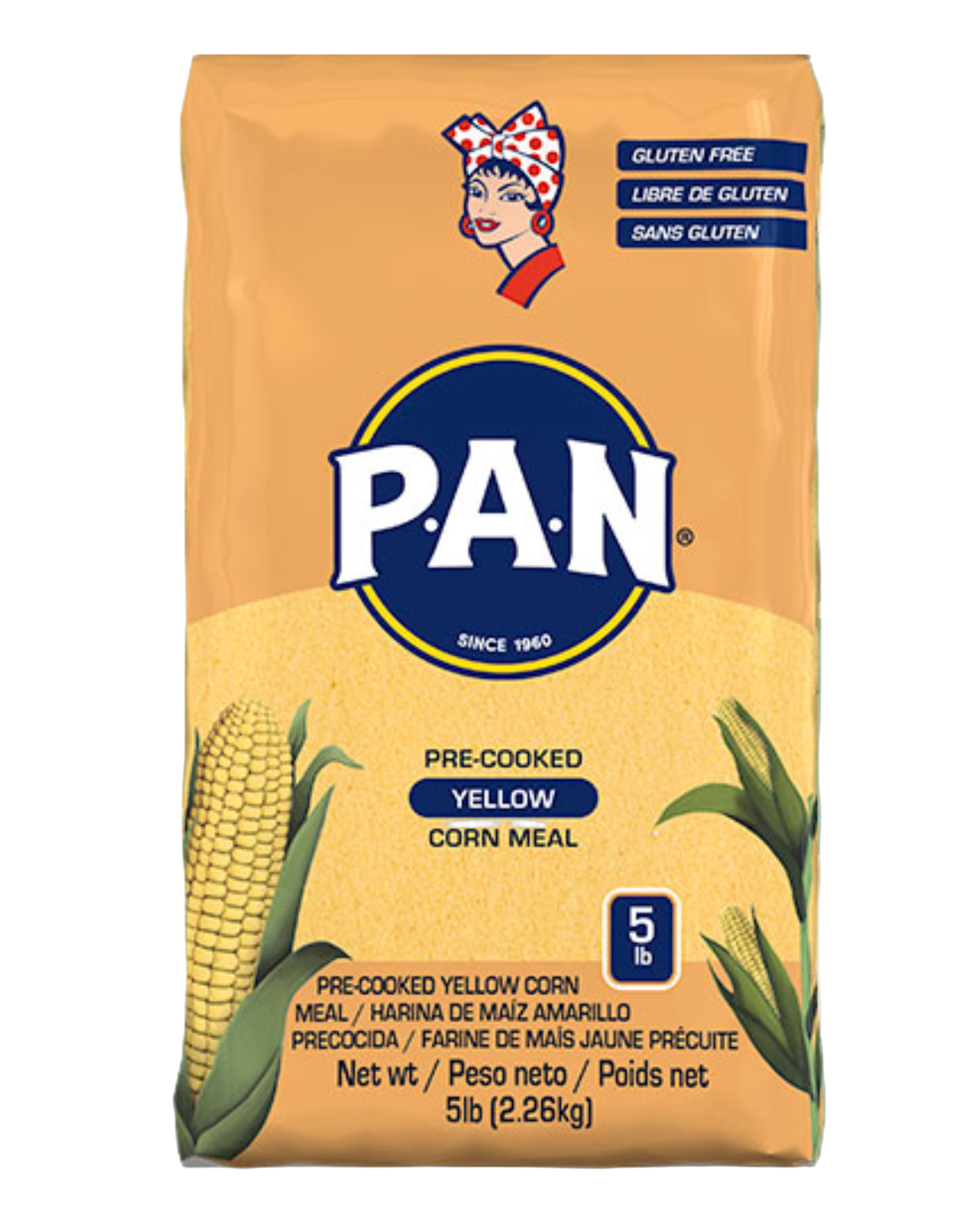 Yellow Corn Flour 5 lb - P.A.N.