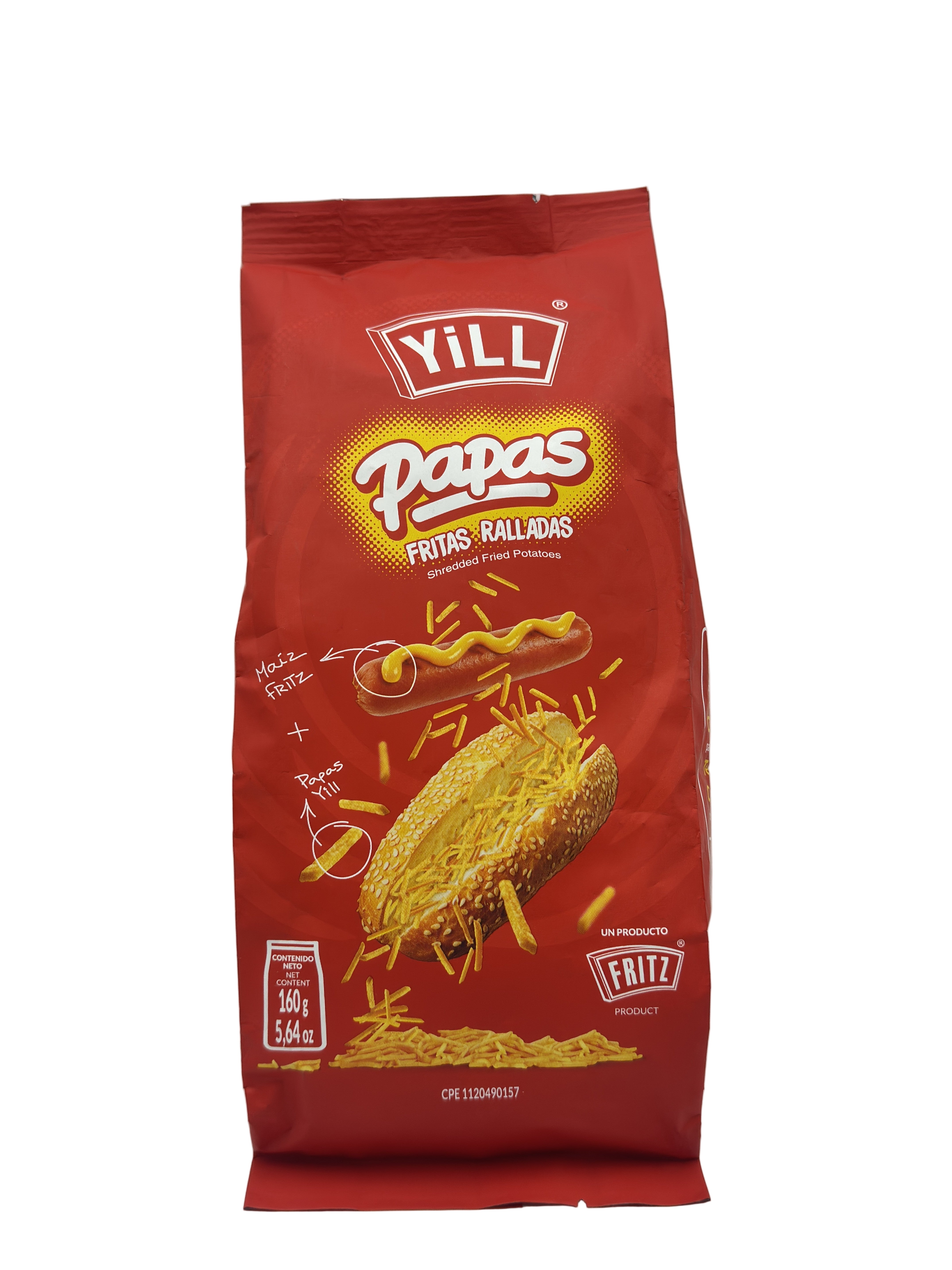 Shredded Potato Chips 160 g - FRITZ