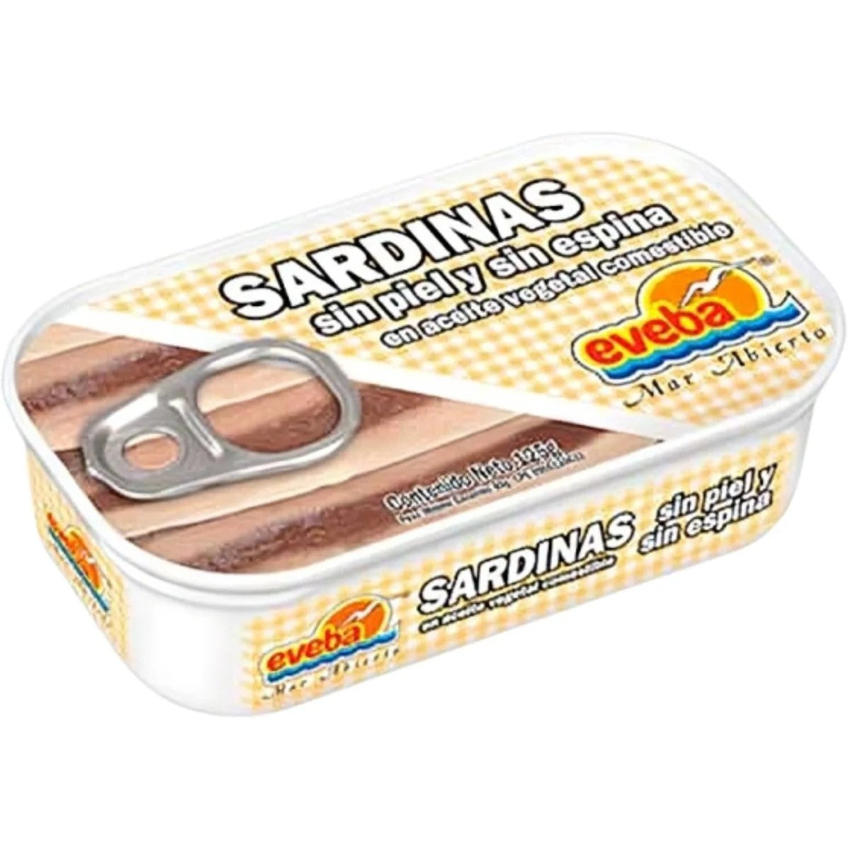 Sardinas Sin Piel y Sin Espinas - EVEBA