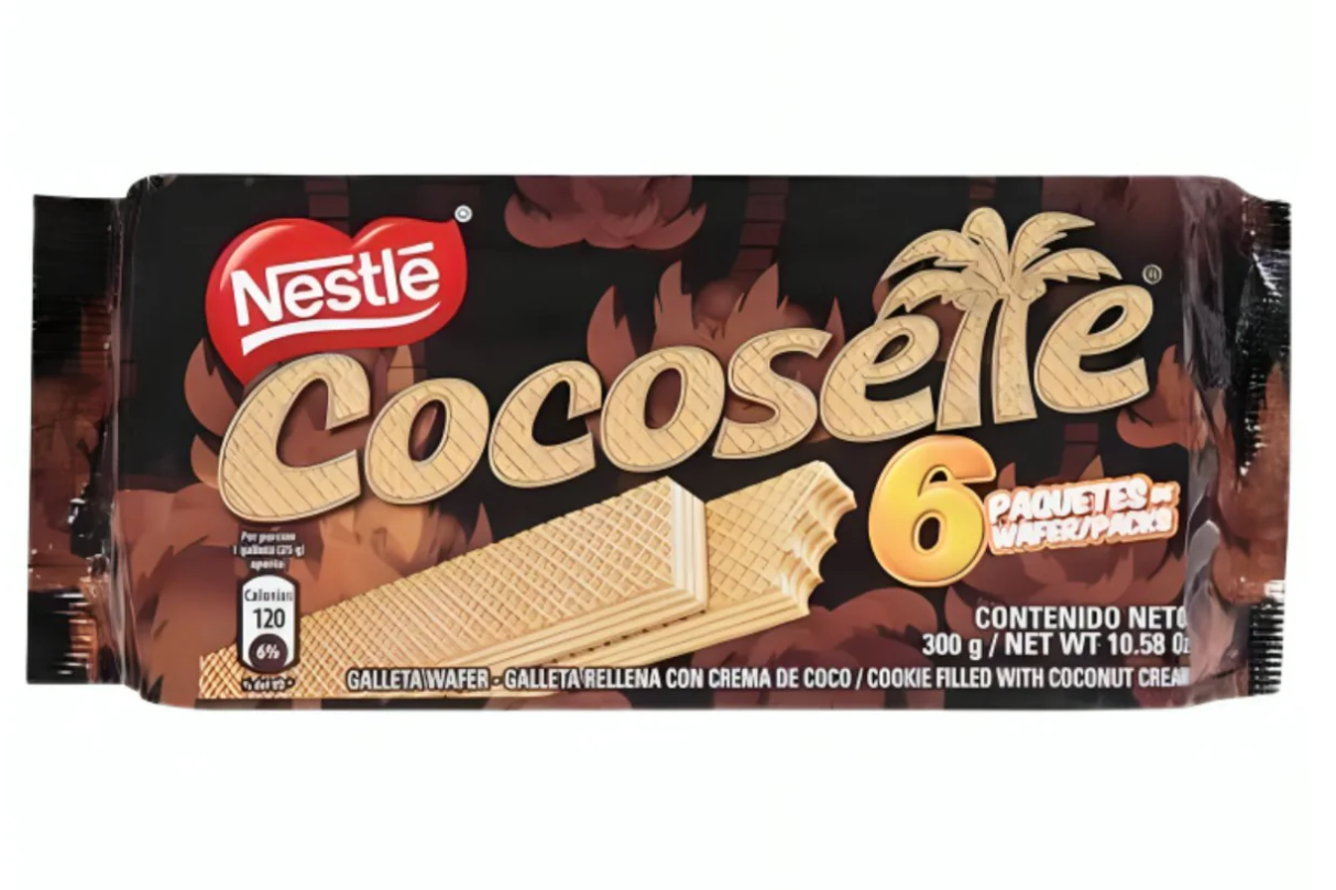 Wafer de Crema de Coco Cocosette - NESTLE