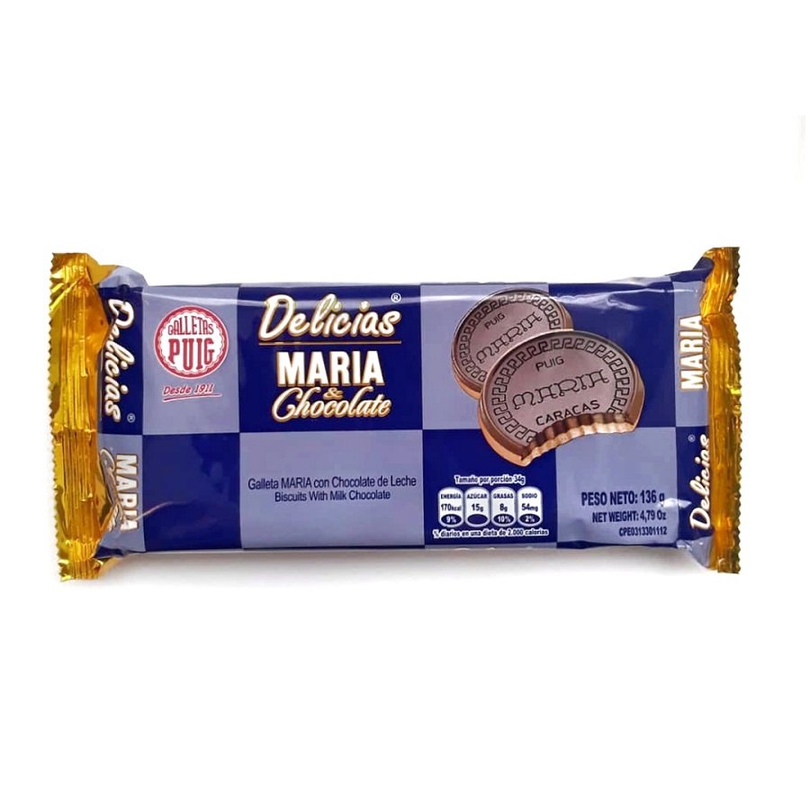 Galleta de chocolate Delicias María - PUIG