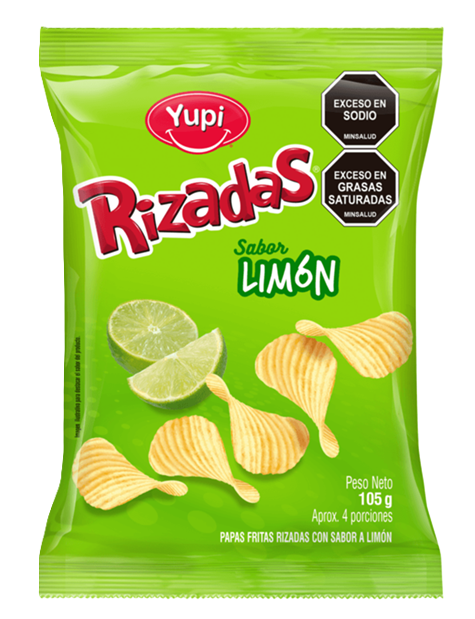 Papas Rizadas de Limón - YUPI