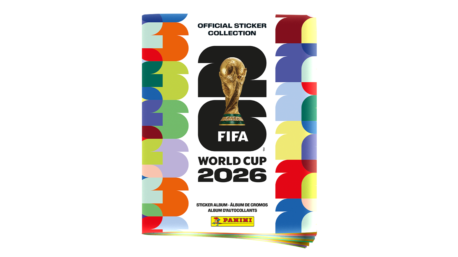 Panini FIFA WC 2026 Combo 1 Soft Cover Album and 1 Stickers Box x 25 Packets