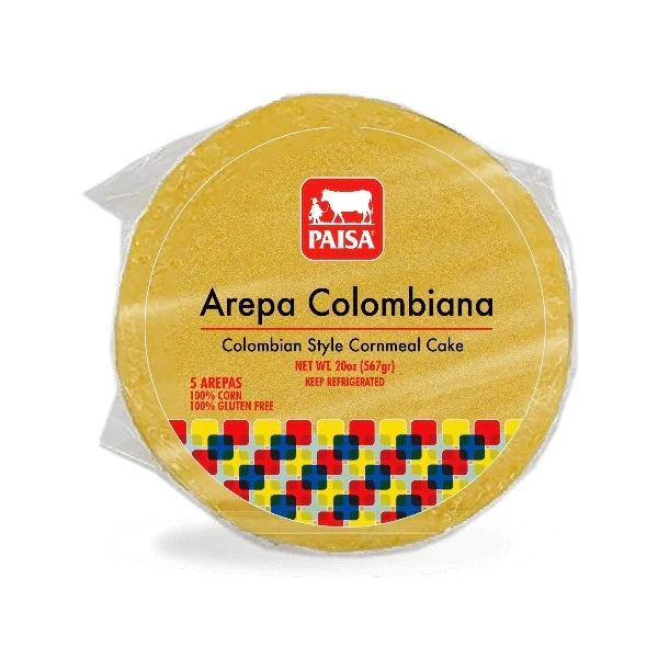 Yellow Colombian Arepa - PAISA