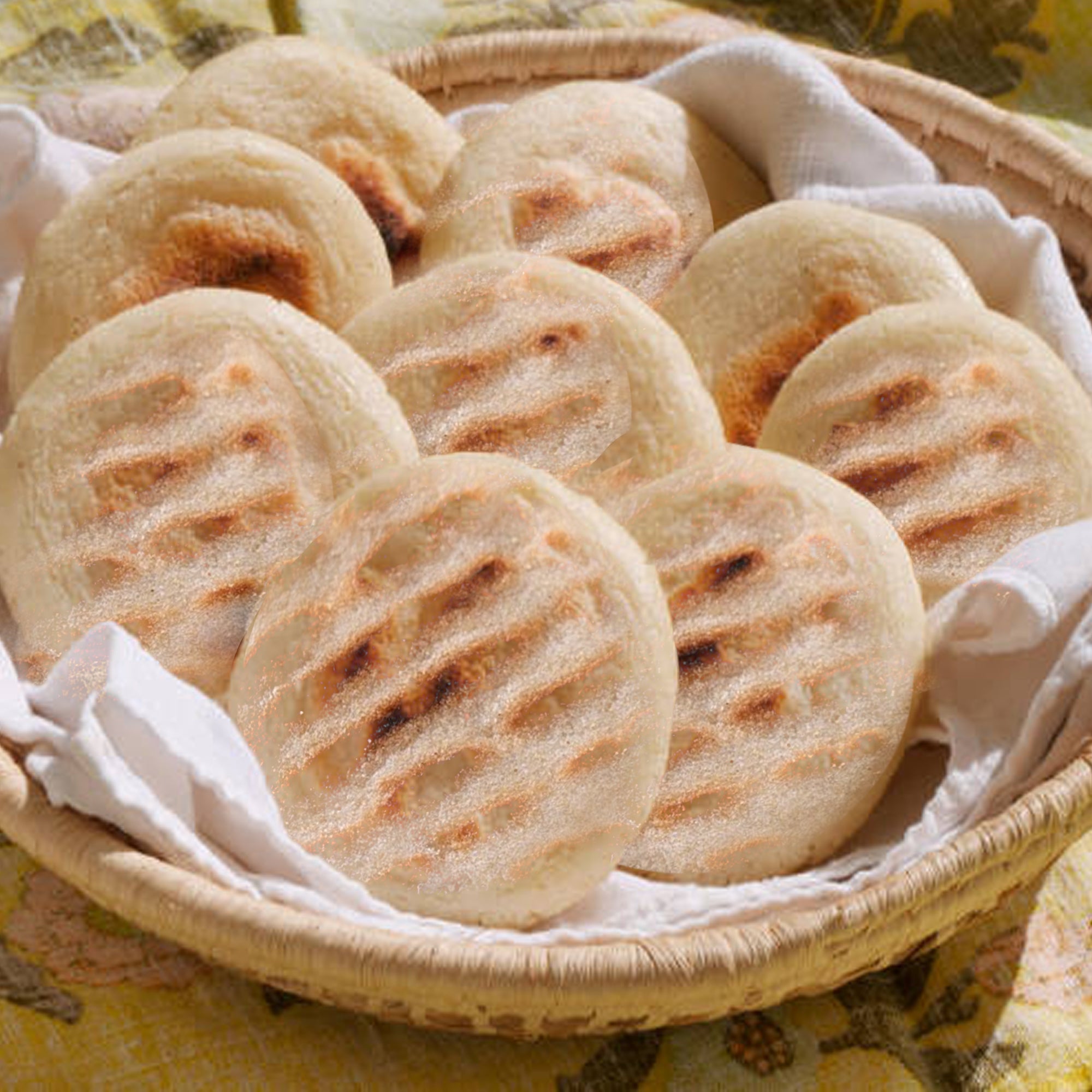 White Colombian Arepa - PAISA