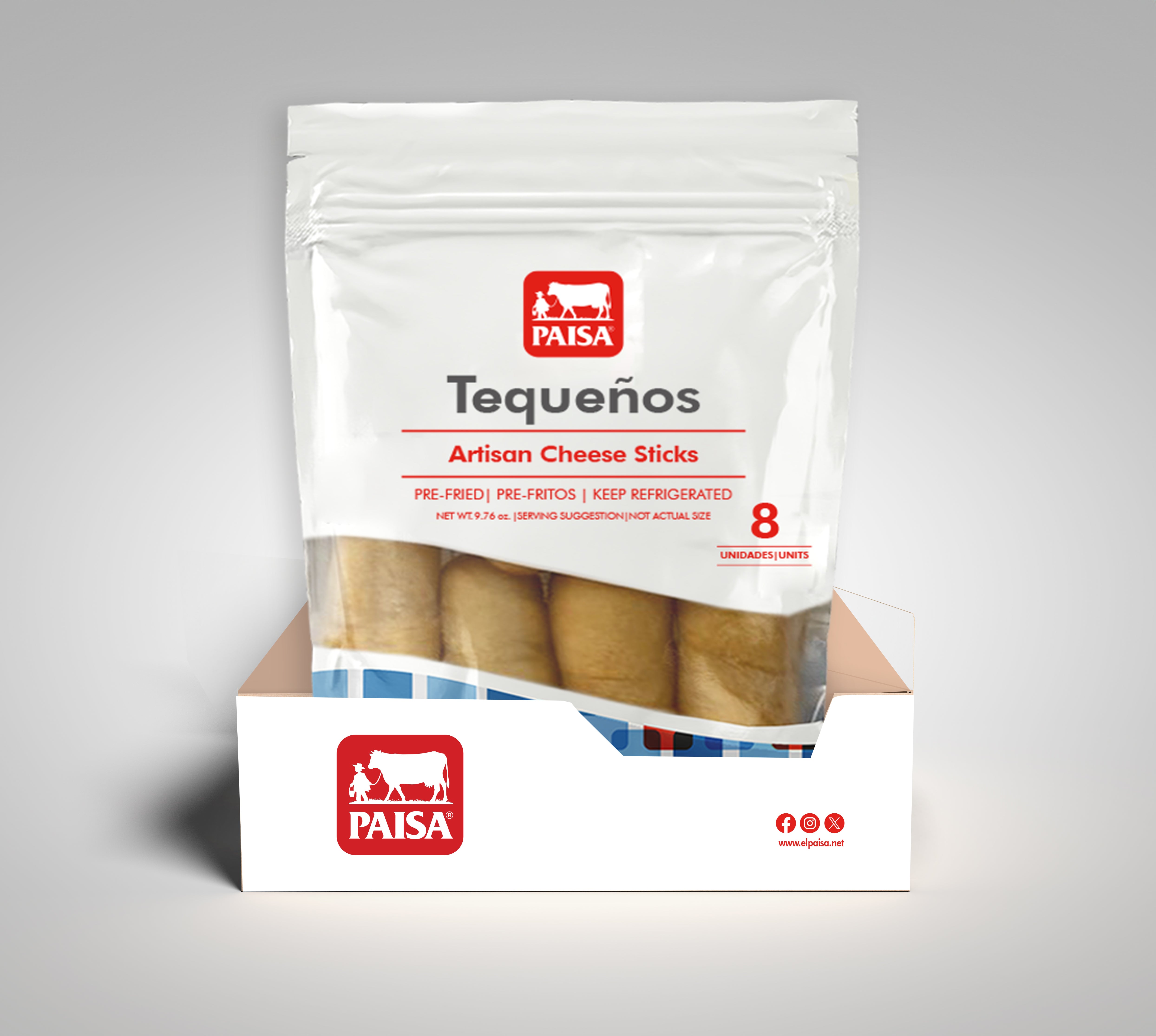 Tequeños pre-cocidos party - PAISA