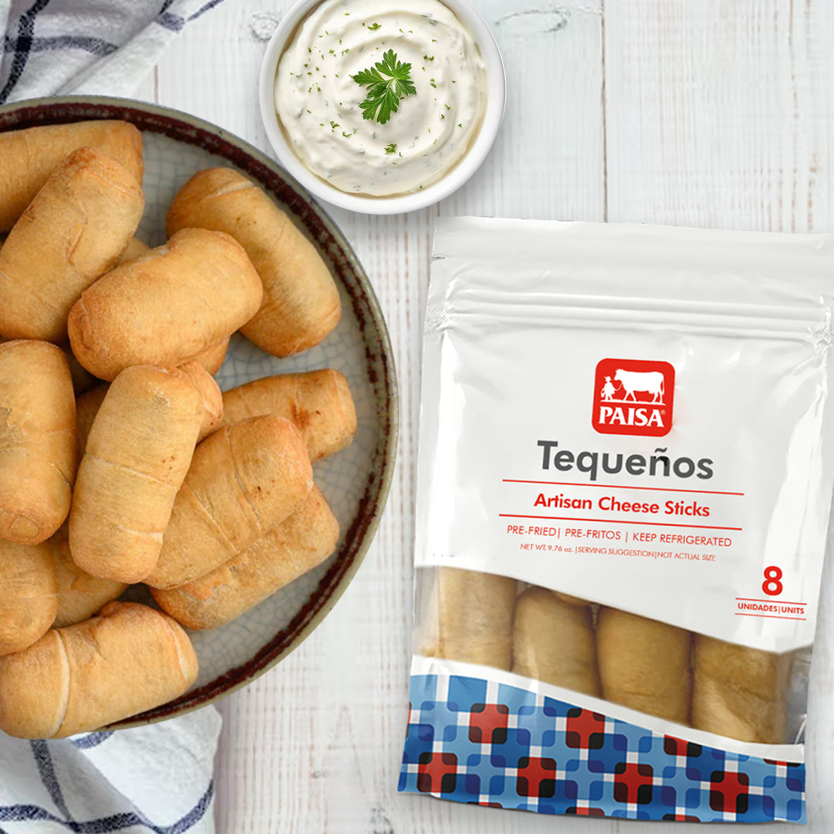 Tequeños pre-cocidos party - PAISA