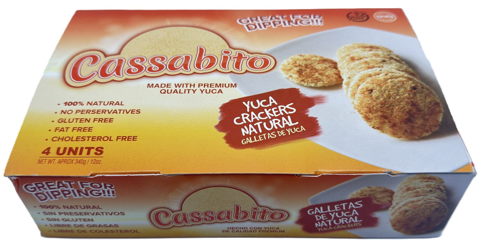 Cassabito natural yuca bread - CASSABITO