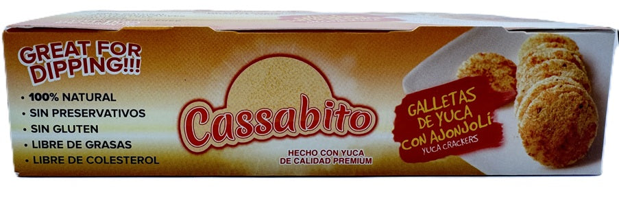 Cassabito Yuca Bread with Sesame - CASSABITO