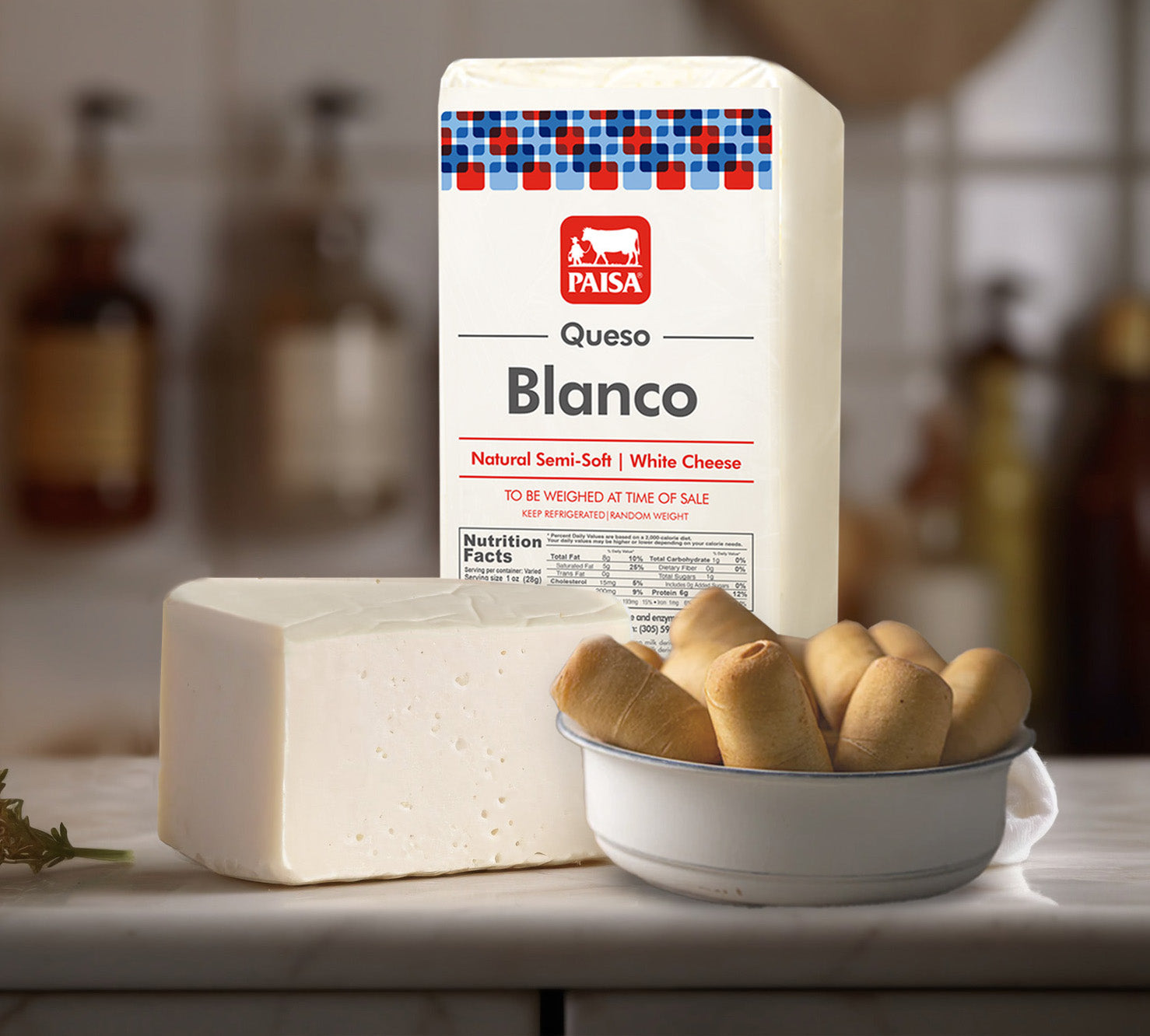 Queso blanco barra - PAISA