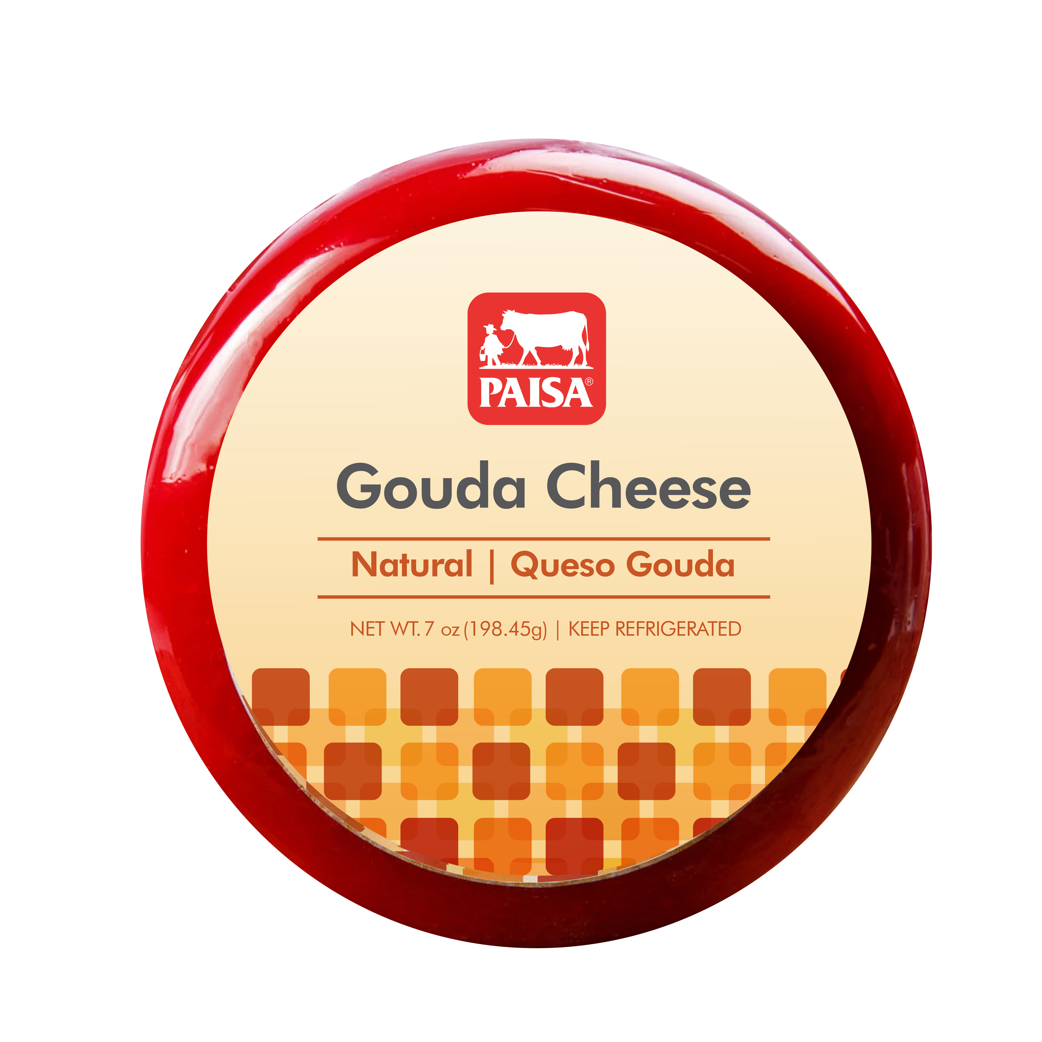 Small Gouda Cheese 7 oz - PAISA