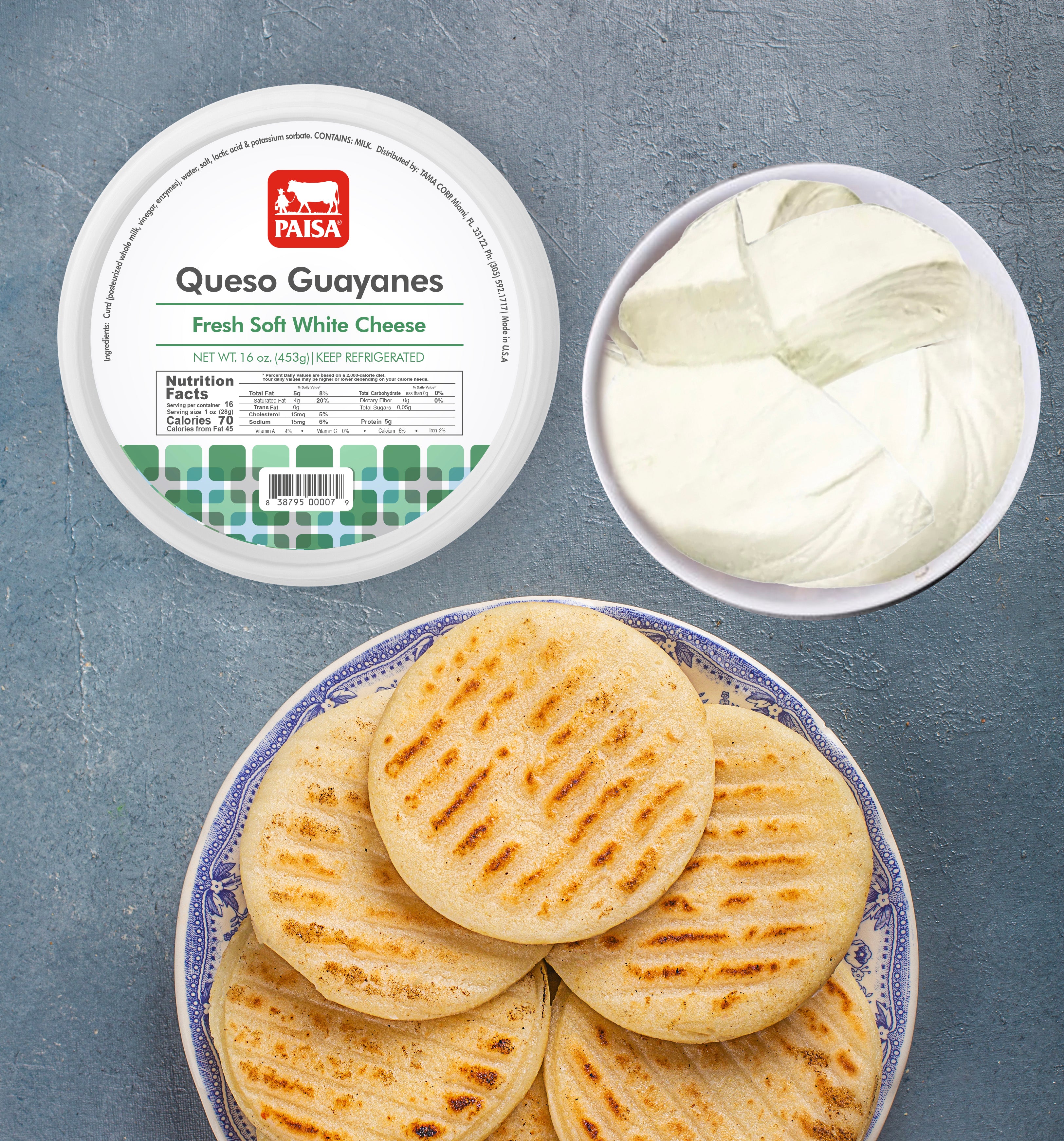 Guayanese cheese - PAISA