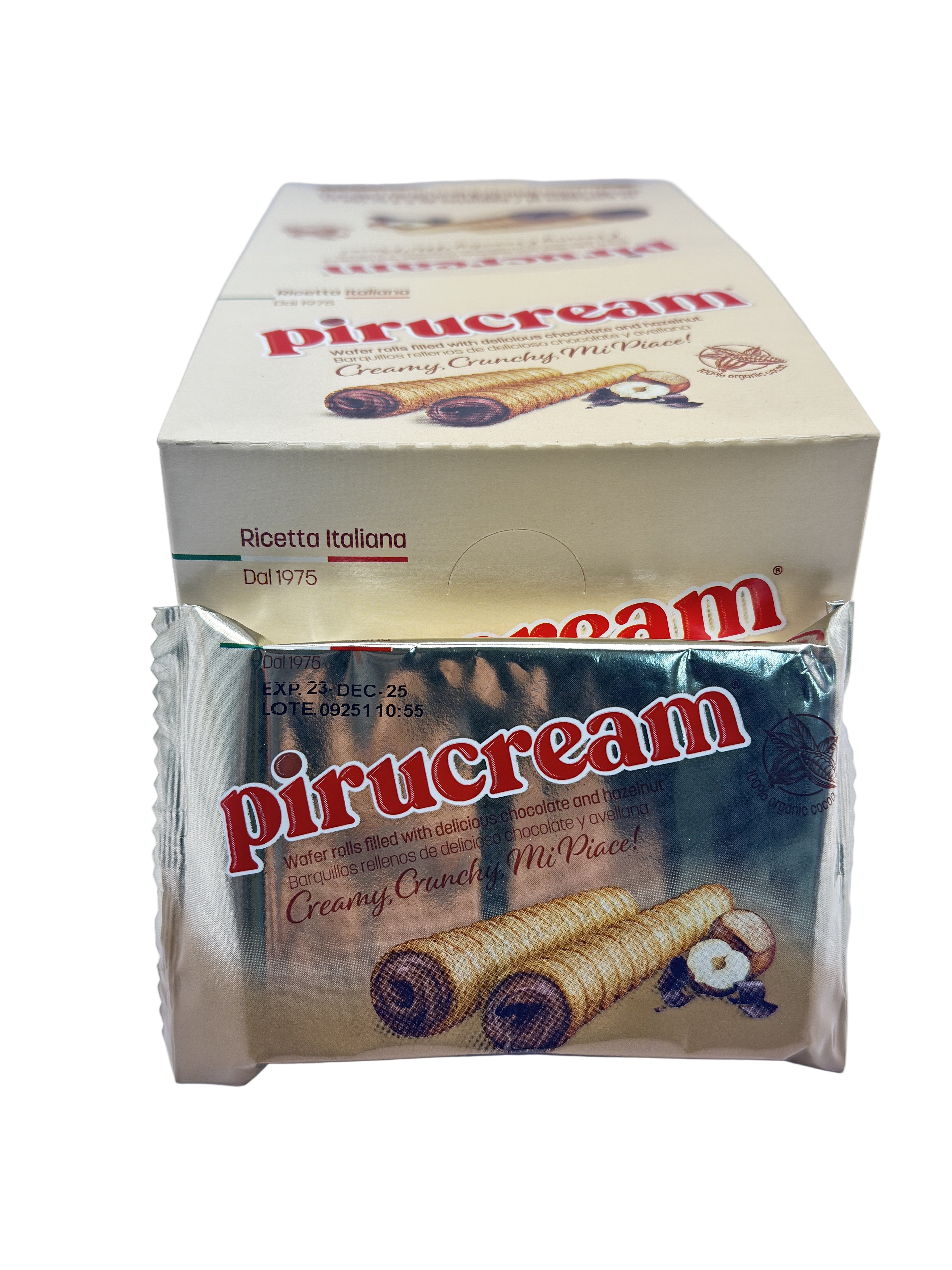 Barquillos de Avellanas Tray Pack - PIRUCREAM