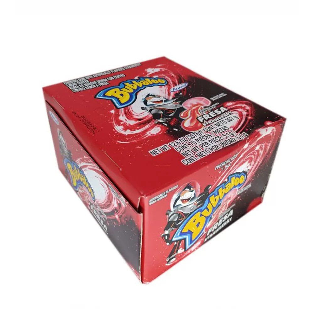 Chiclets Fresa Bubaloo - ADAMS