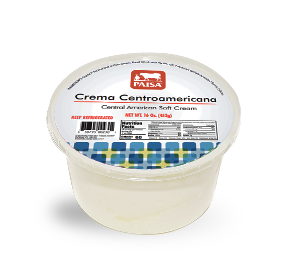 Crema Centroamericana - PAISA